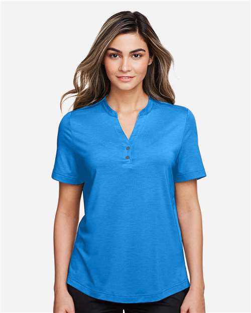 Women's JAQ Snap-Up Stretch Performance Polo - NE100W 16
