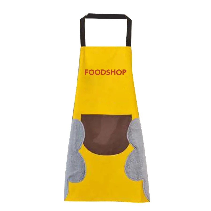 Waterproof Apron Semi-Flower Pocket 8