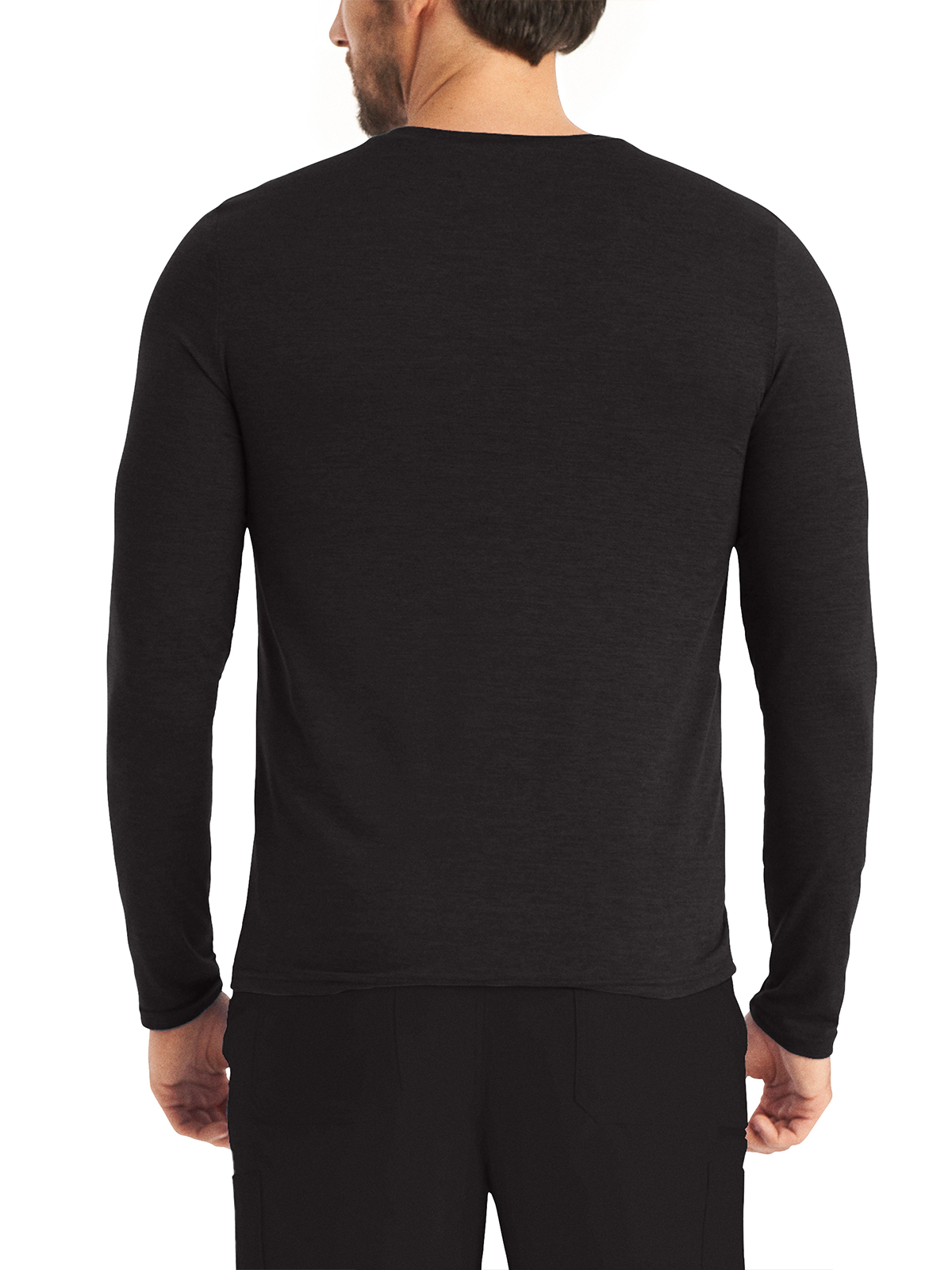 Landau - Forward - Men's Long-Sleeve Crew Neck Underscrub Tee 8