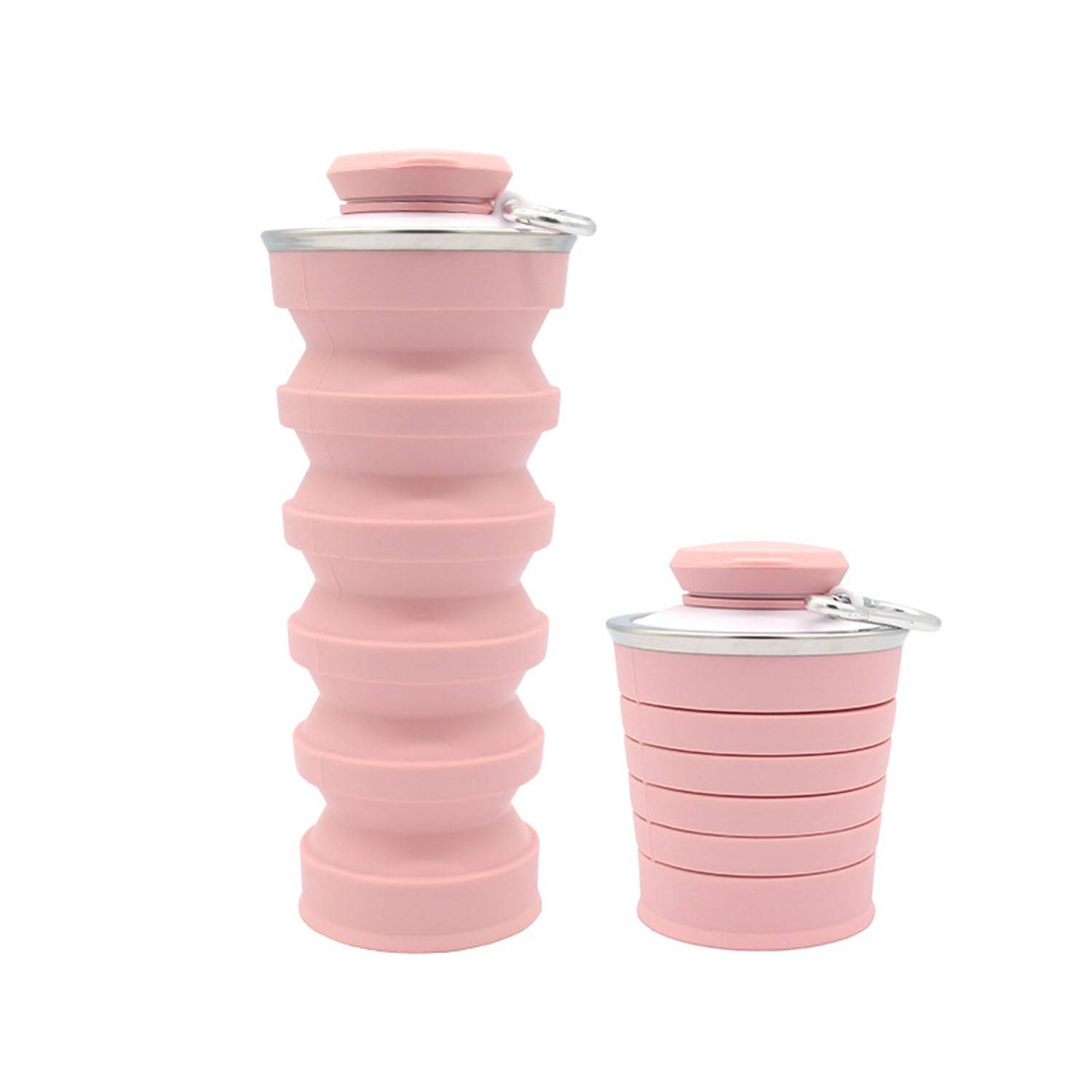17oz Silicone Portable Collapsible Water Bottle 14