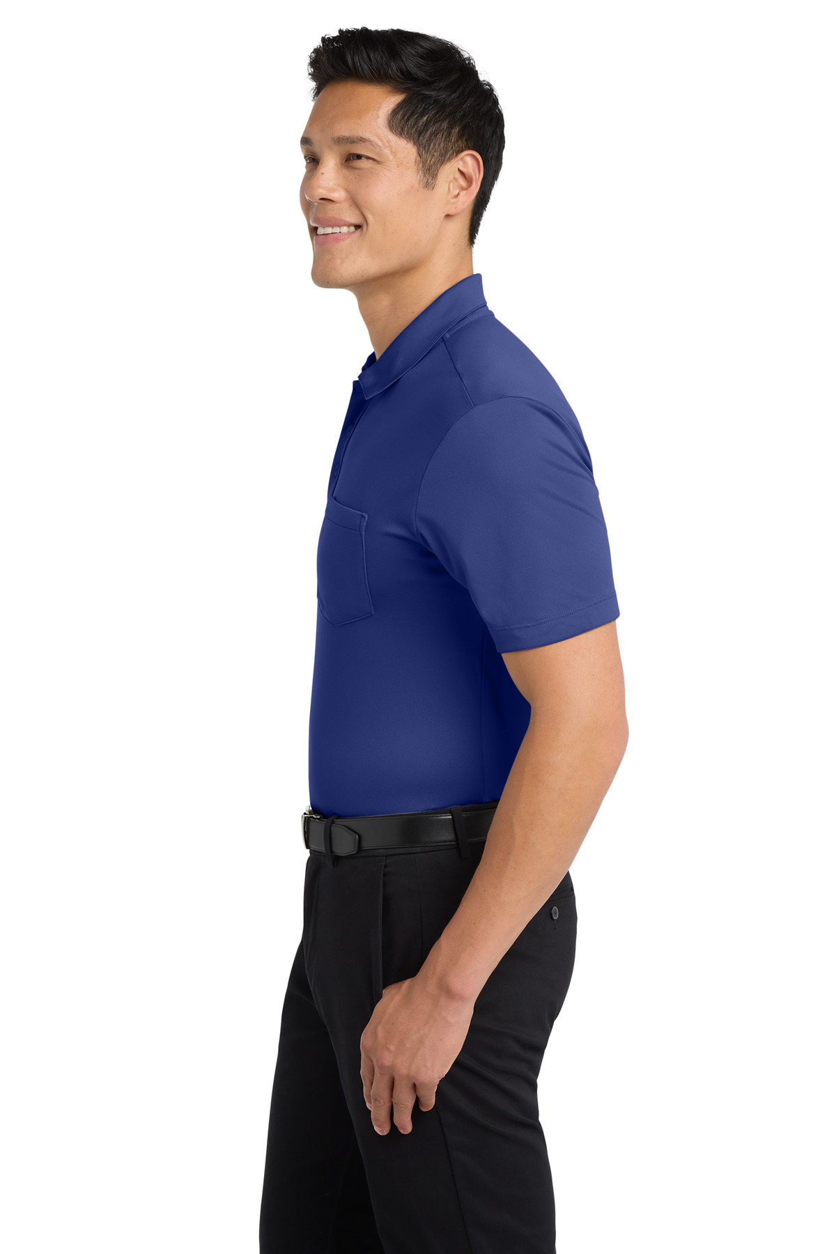 Port Authority Silk Touch Performance Pocket Polo. K540P 1