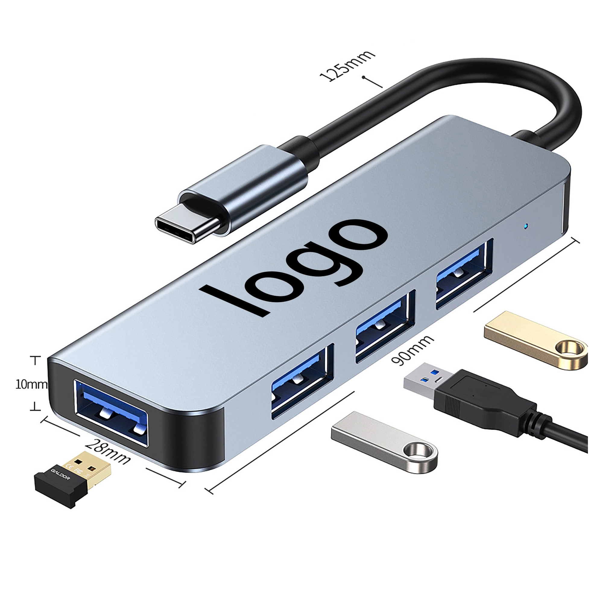 USB C Type C Docking Station HUB 1