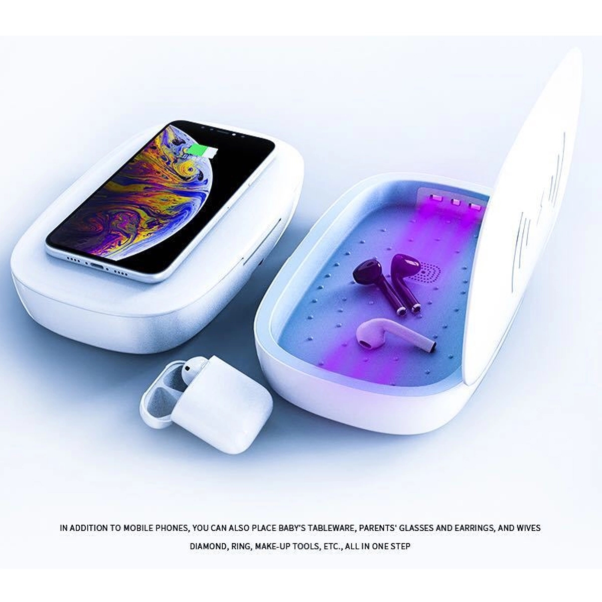 UV Sterilizer with 15W Wireless Charging and Aromatherapy 5