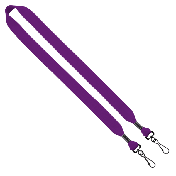 3/4" Cotton Double Swivel Hook Lanyard 3