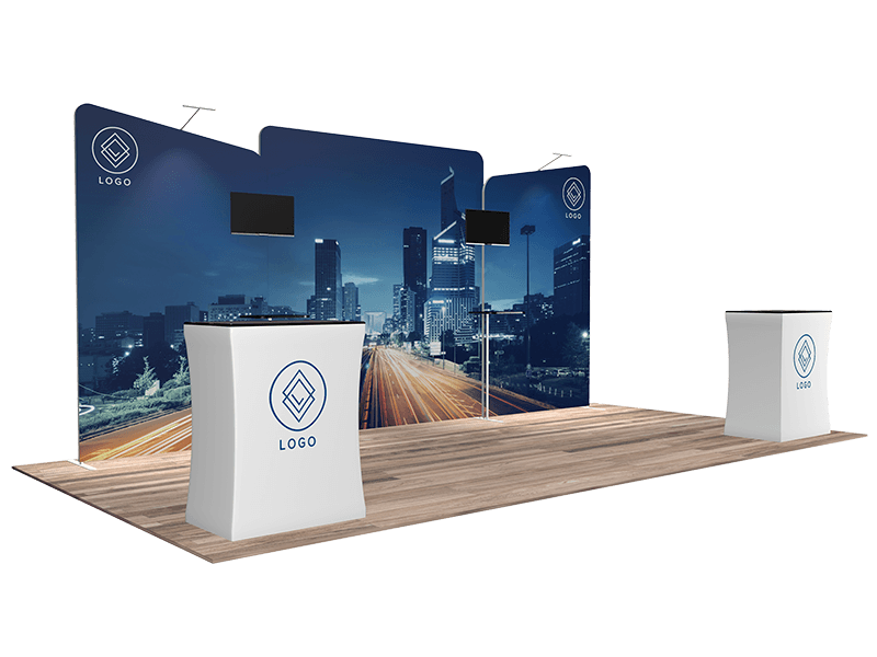 Quick N Fit Trade Show Display Booth 1204