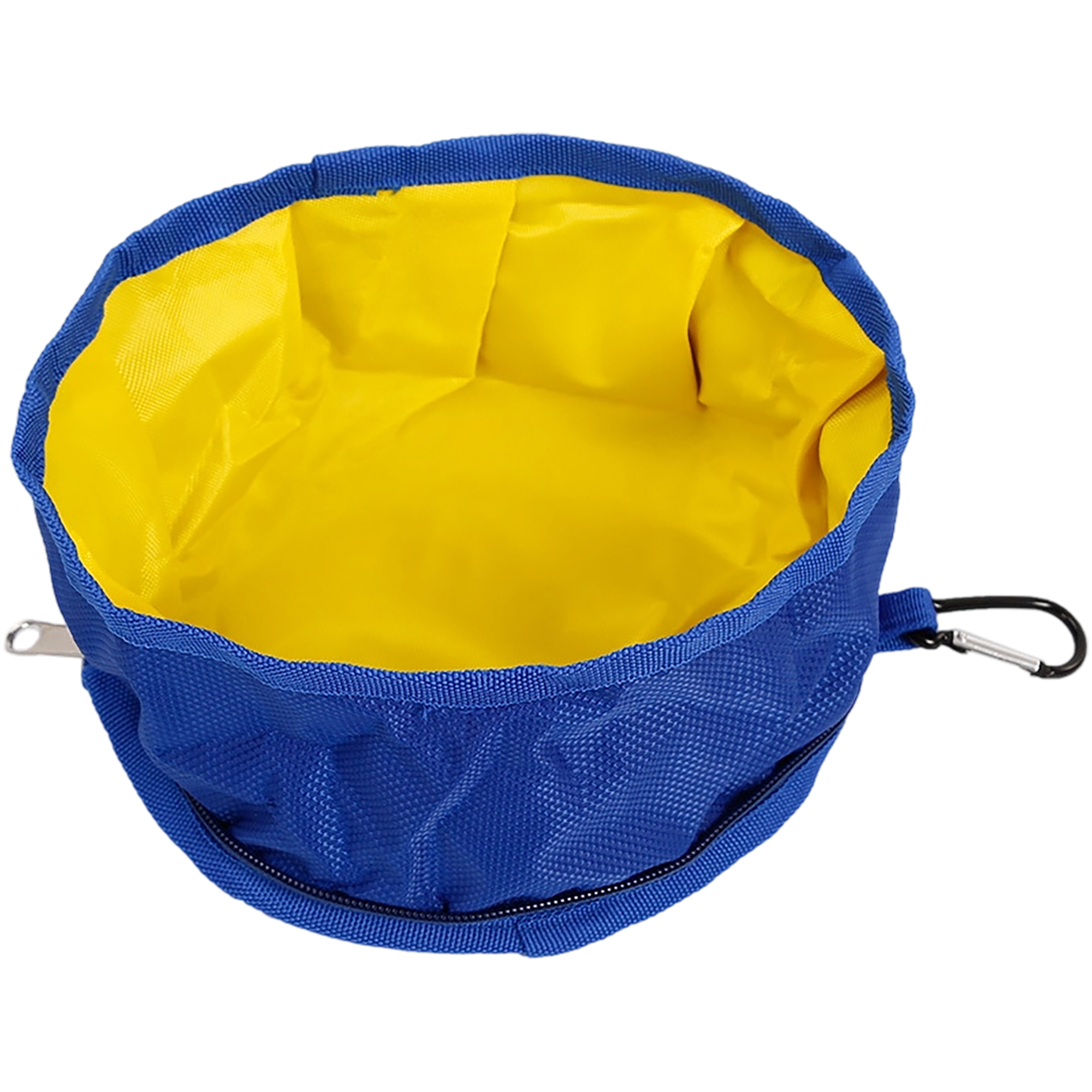 Collapsible Waterproof Pet Bowl Polyester 6.3" x 3.55" 7