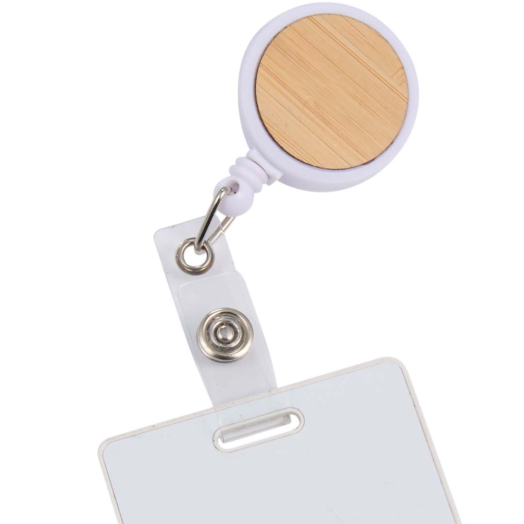 Bamboo Badge Holder 26