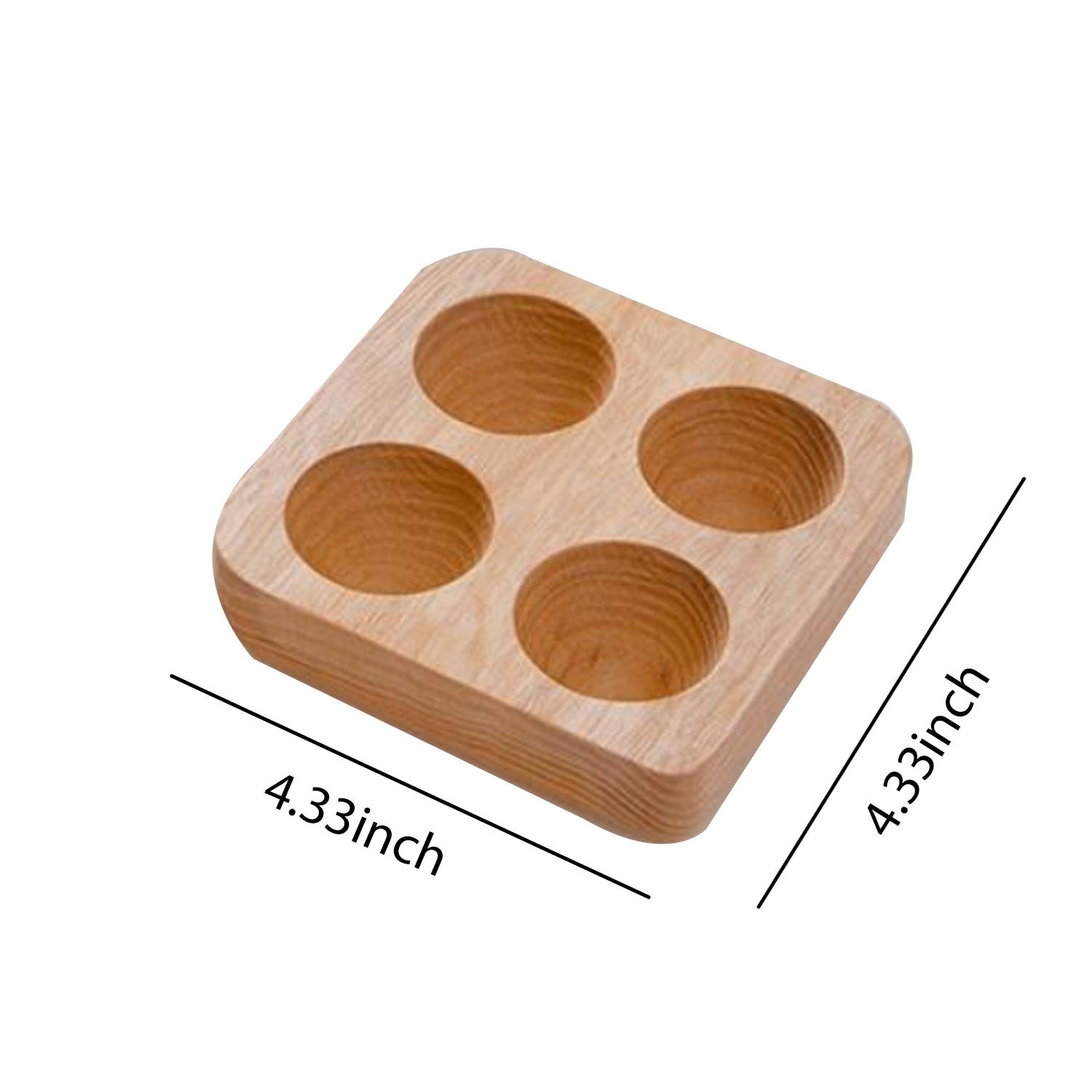 Solid wood Mini Egg Tray 2