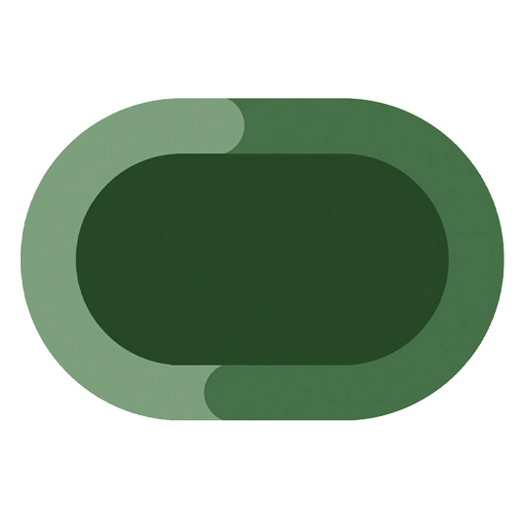 Oval Diatom Mud Bathroom Rug 4
