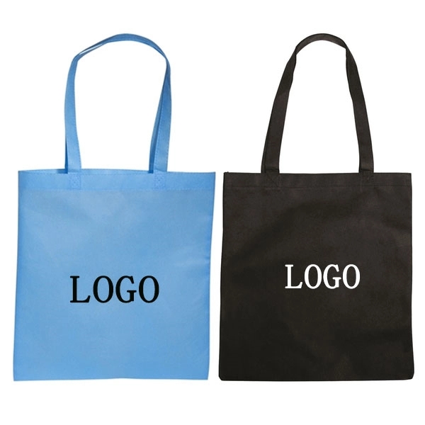 Flat Non-Woven Tote Bags (14.5 " x 13.5 " ) 7