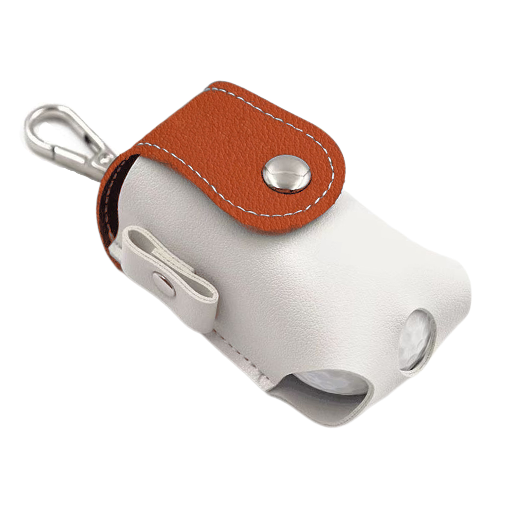 PU Mini Two-Tone Golf Ball Holder 4
