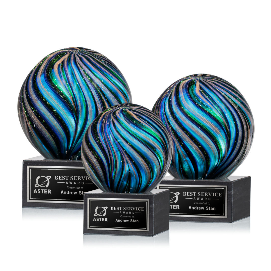Malton Award on Square Marble Base 12