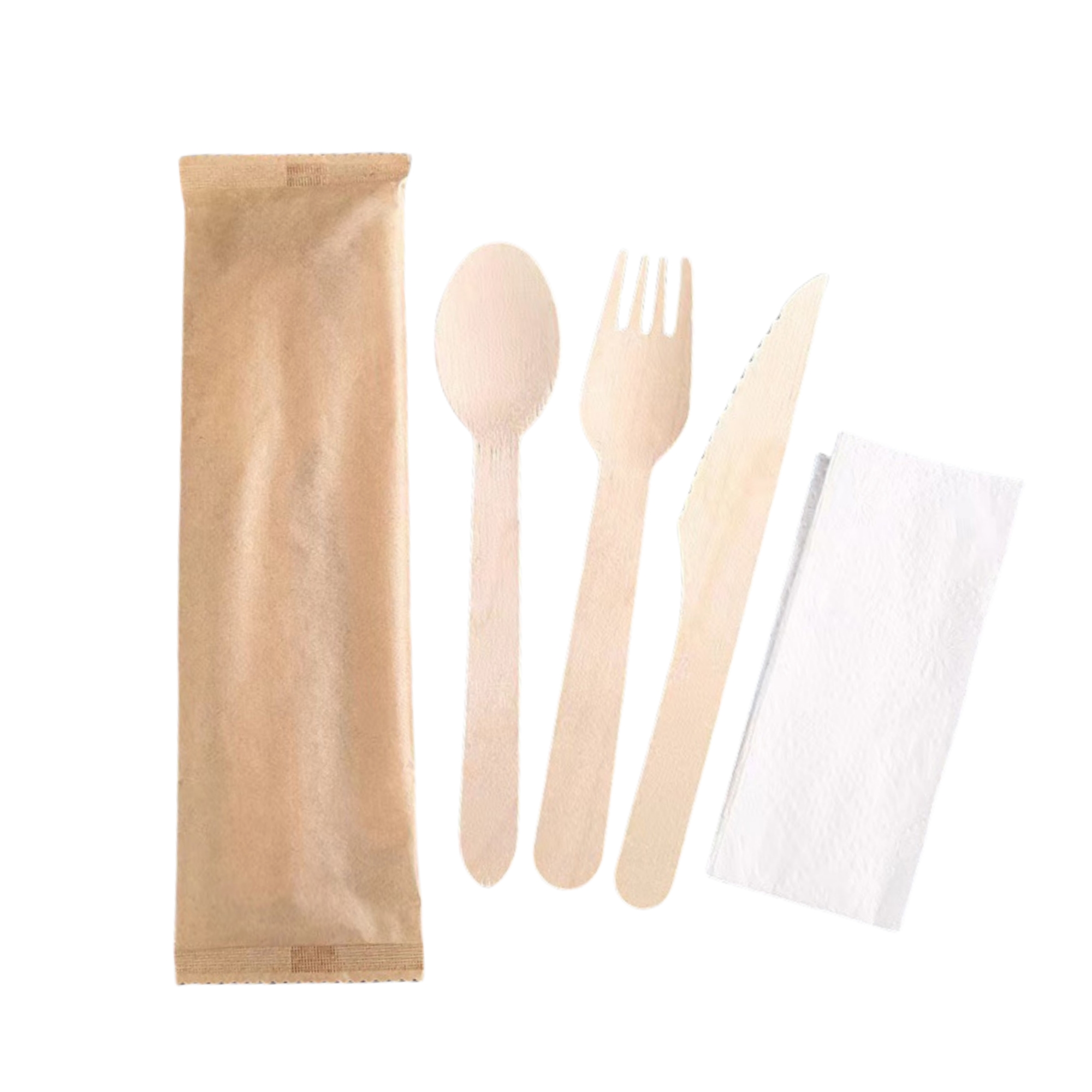 Eco-Friendly Wooden Cutlery Set 4