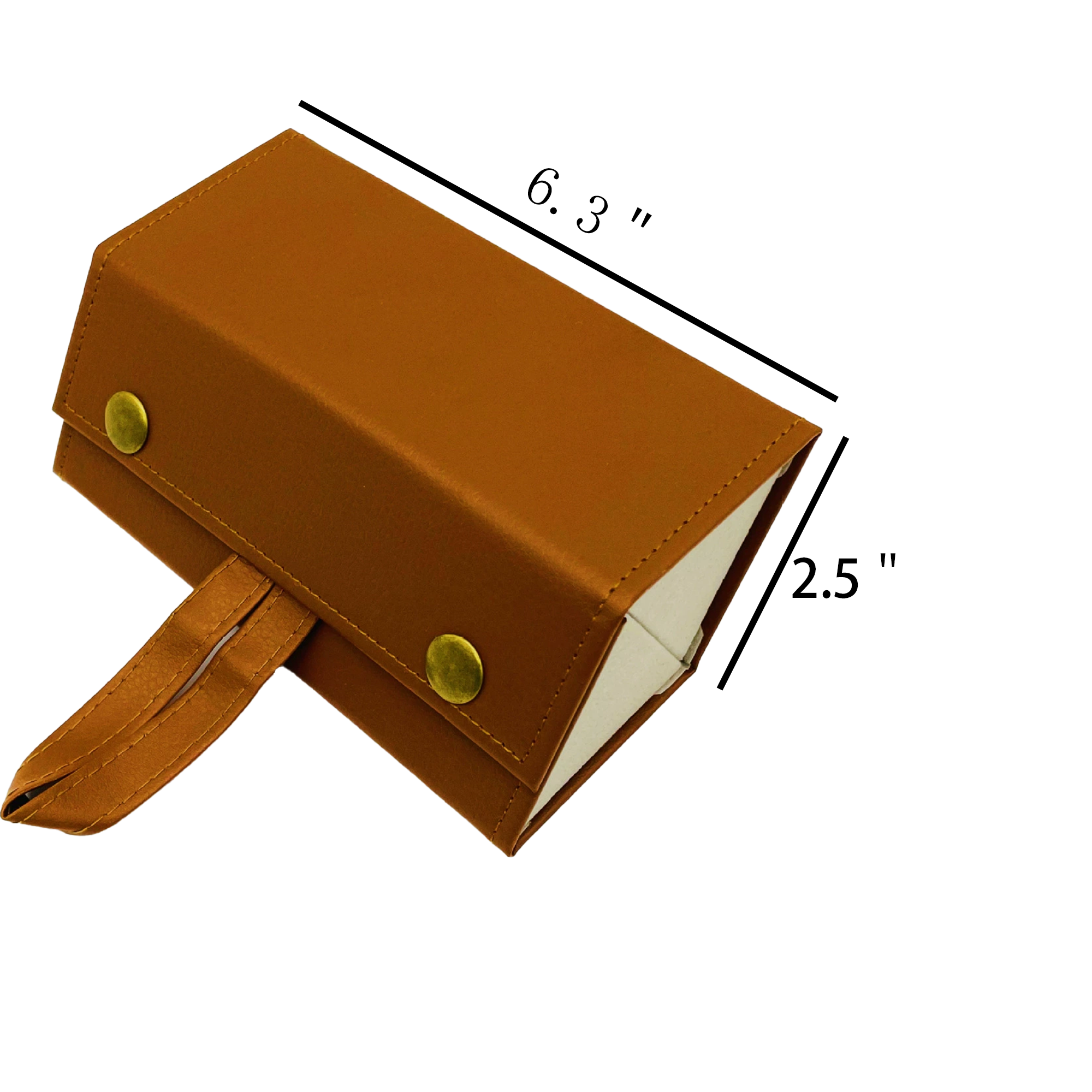 Stylish PU Leather Glasses Holder 3