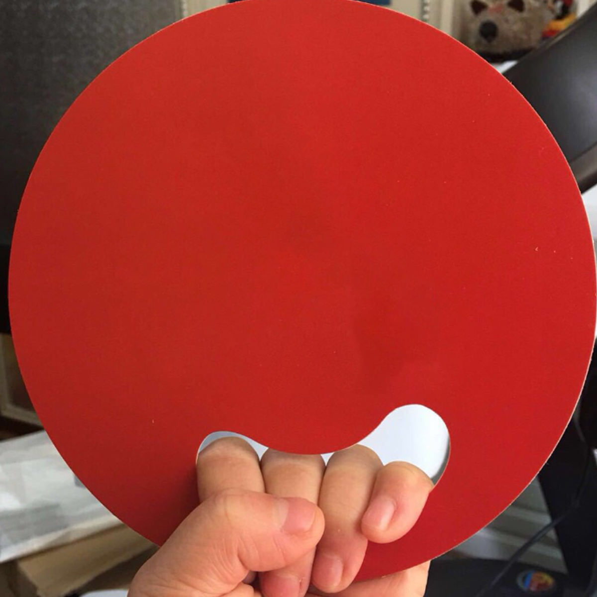 Custom PP Hand Fan Cheer Paddle with Handle 5