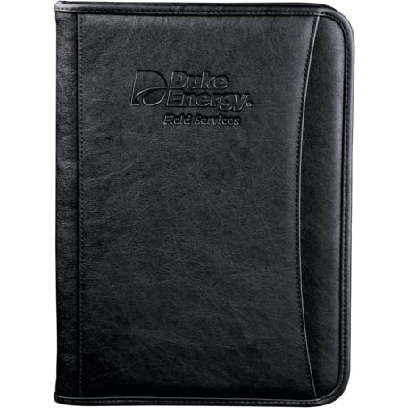 FSC® Mix Executive DuraHyde Zippered Padfolio 150