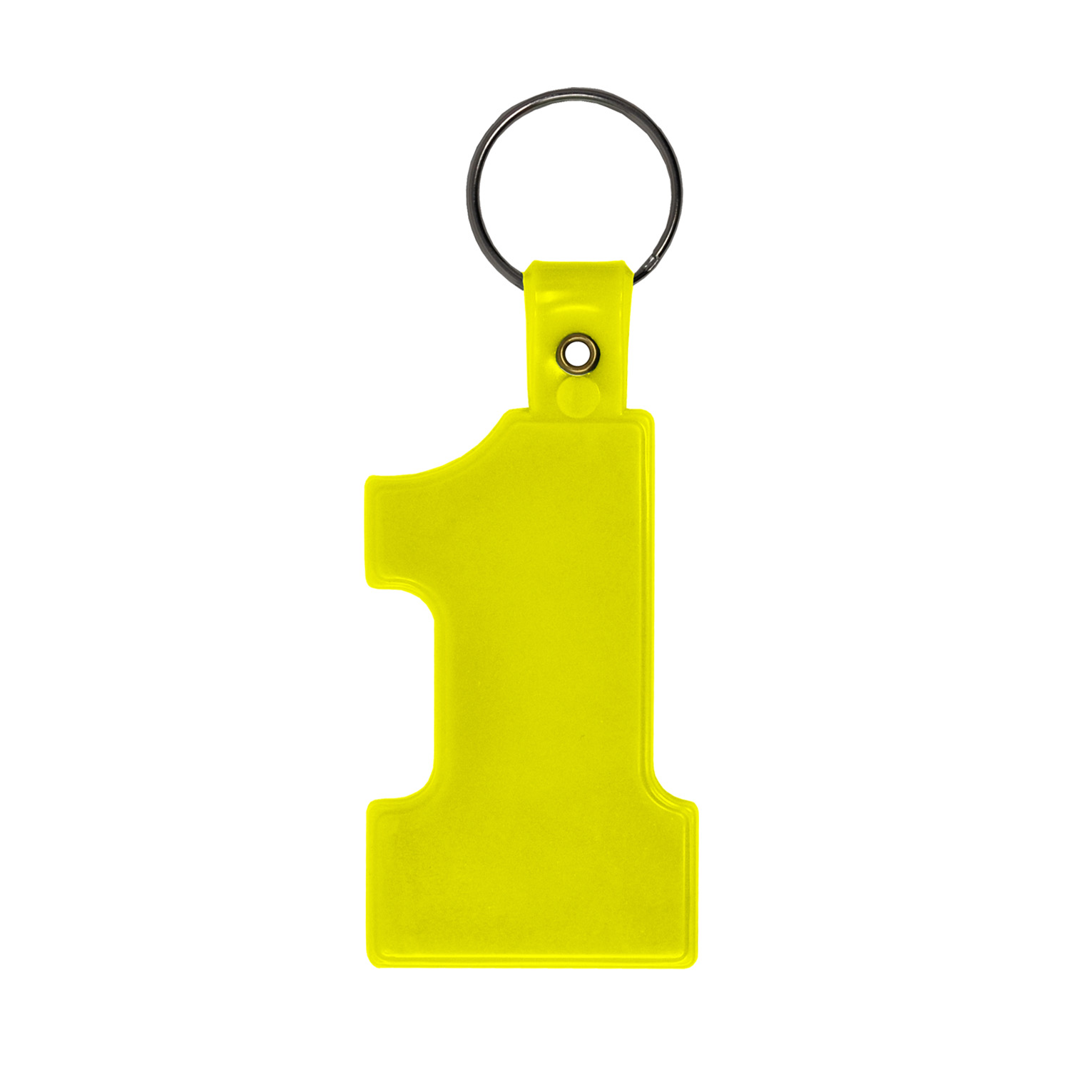#1 Shaped Key Tag 4