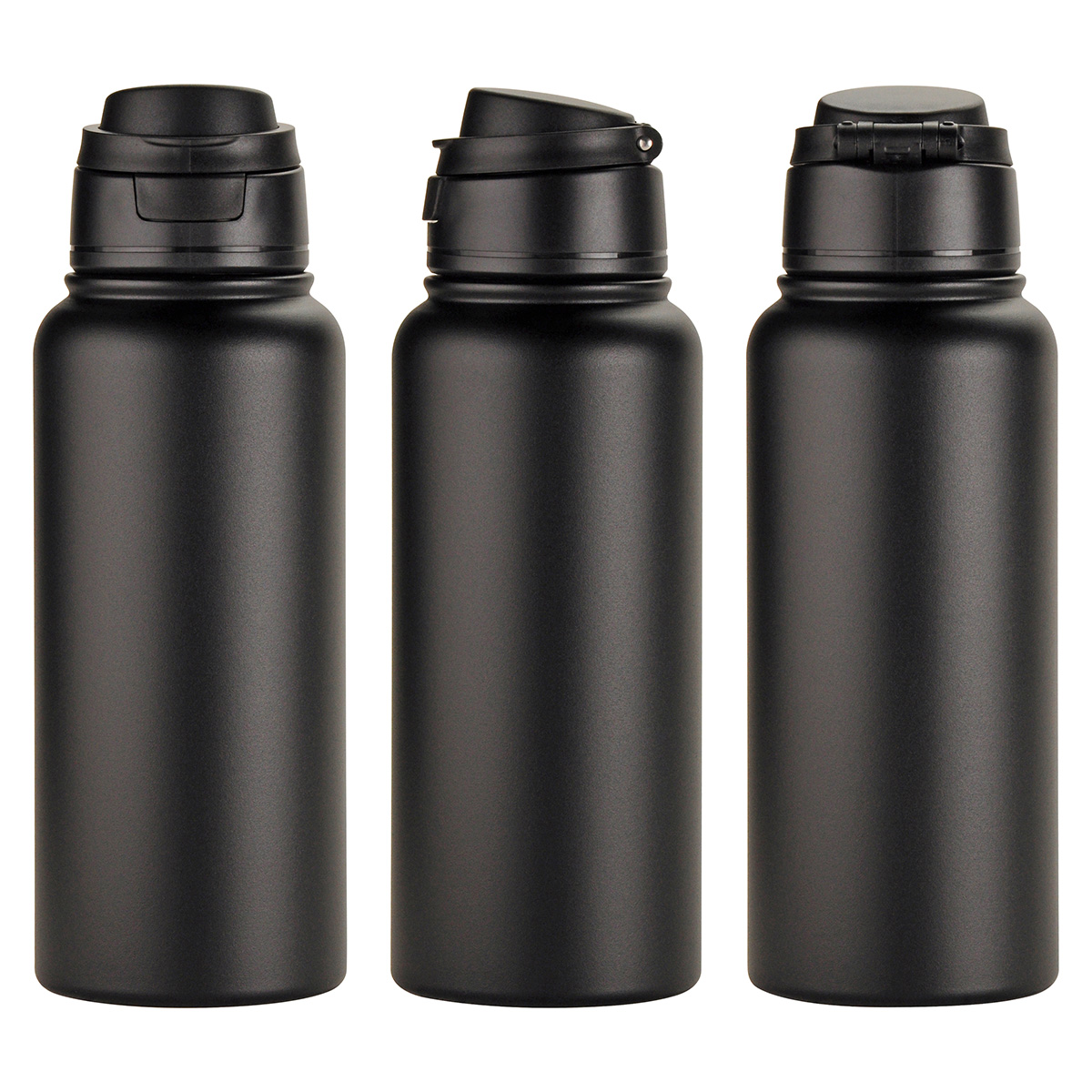 Cabrio 32 oz Recycled Stainless Steel Vacuum Insulated Bottle, custom water bottle with logo imprint 4
