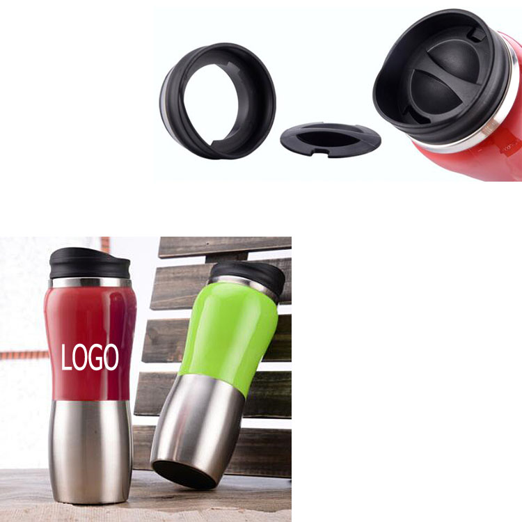 450ML Stainless Steel Peanut Shape Bottle, custom water bottle with logo imprint 2