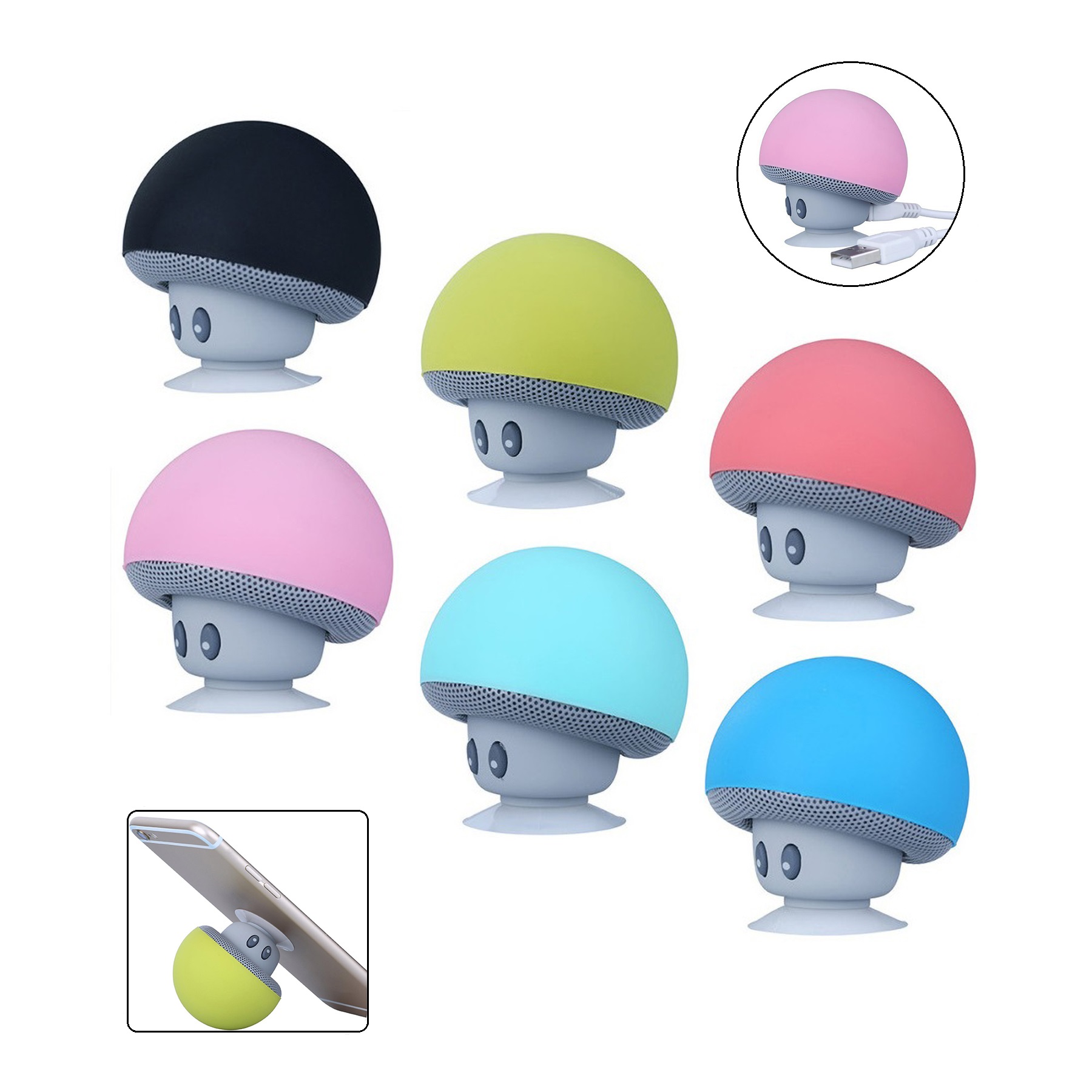 Mini Mushroom Shaped Bluetooth Speaker 4