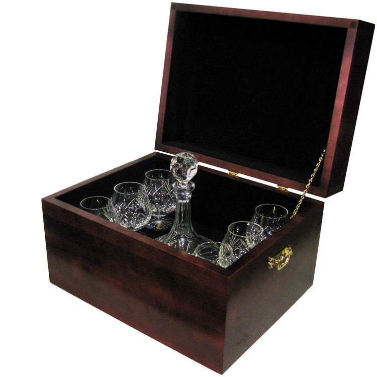 Deluxe Decanter Box, 18.5 x 14.5 x 12" 9