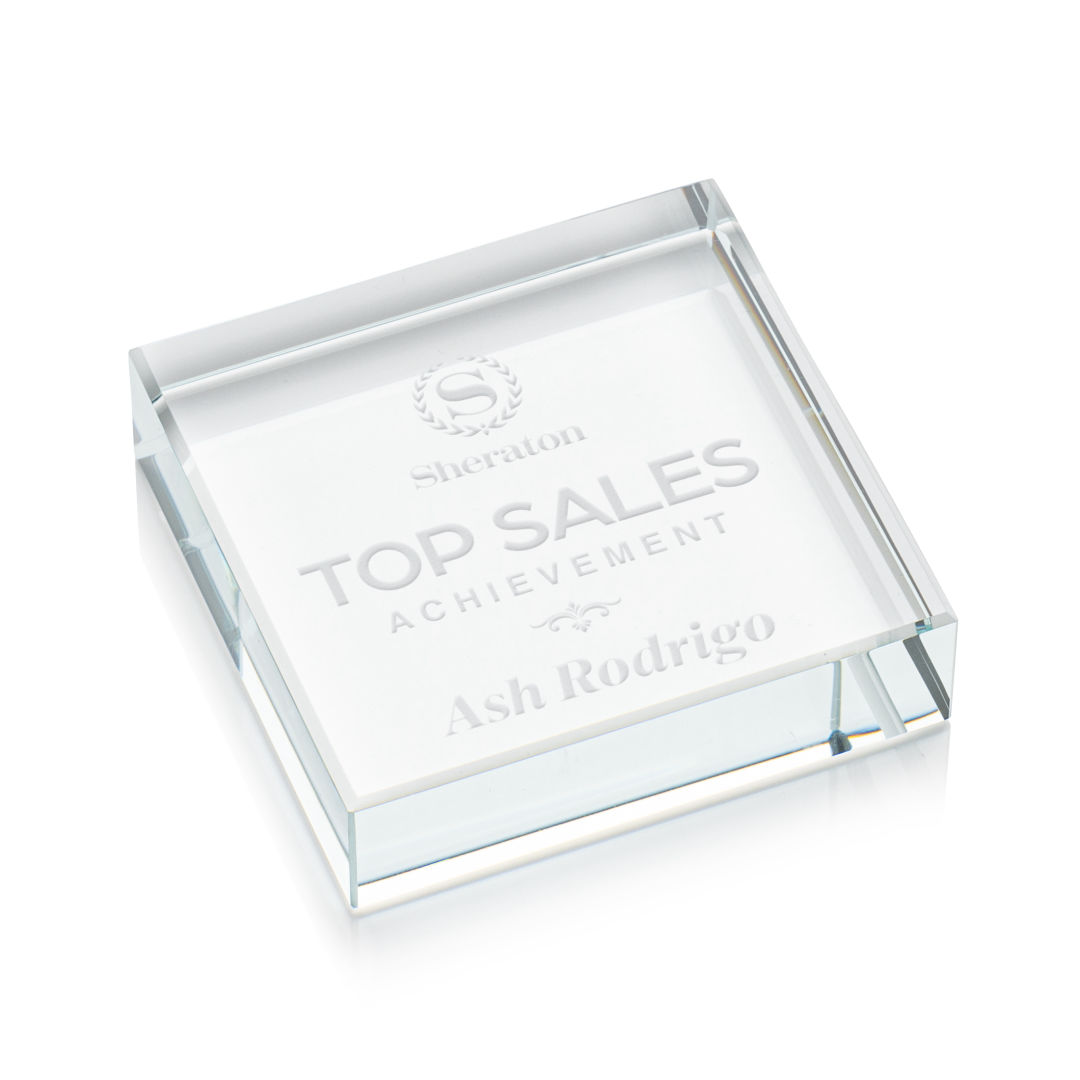 Winston Square Paperweight 5