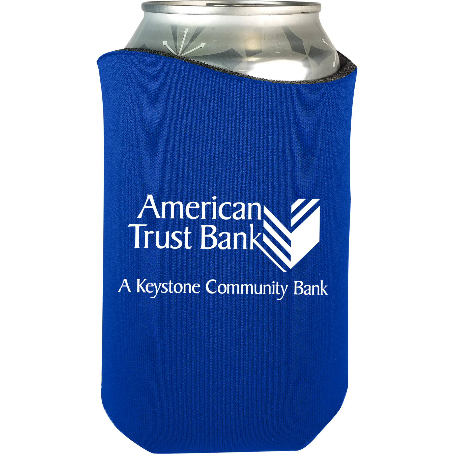 Curve Scuba can cooler, custom koozie with logo imprint 10