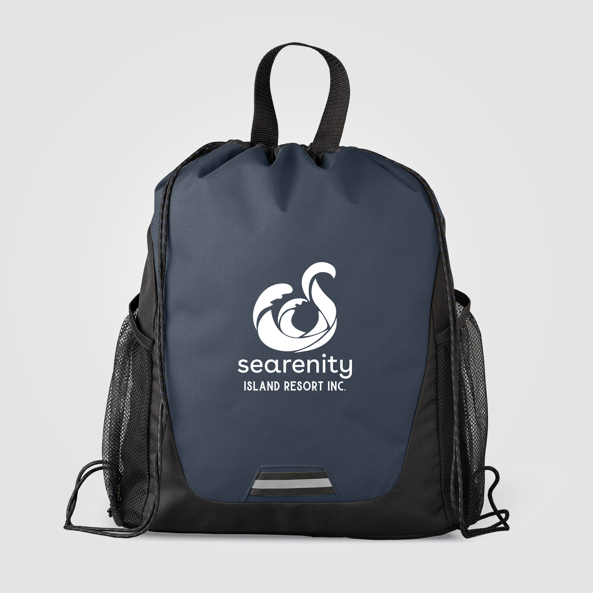 Jotun Recycled Polyester Pocketed Drawstring Bag - 2.6 gal 19