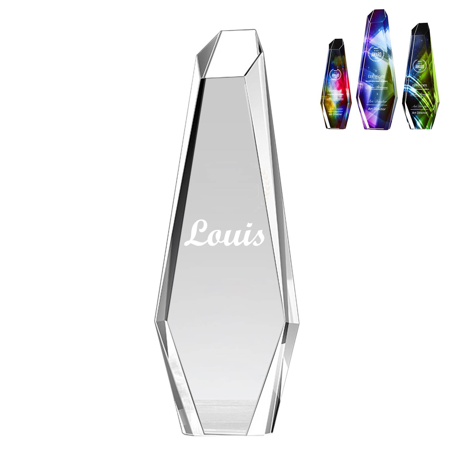 Accent Crystal Tower Award 3