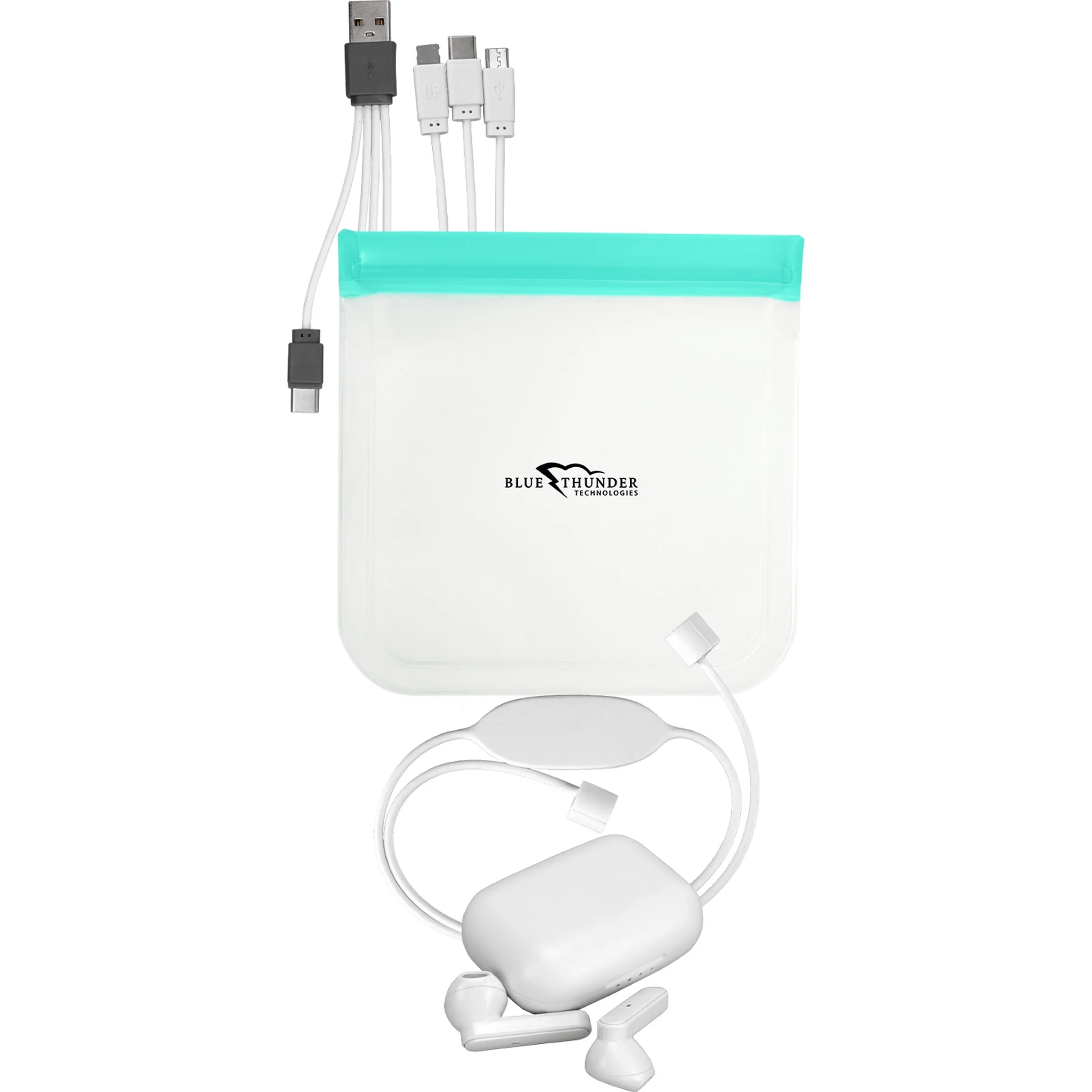 TRUE WIRELESS STRAPPY STORAGE CABLE SET 9