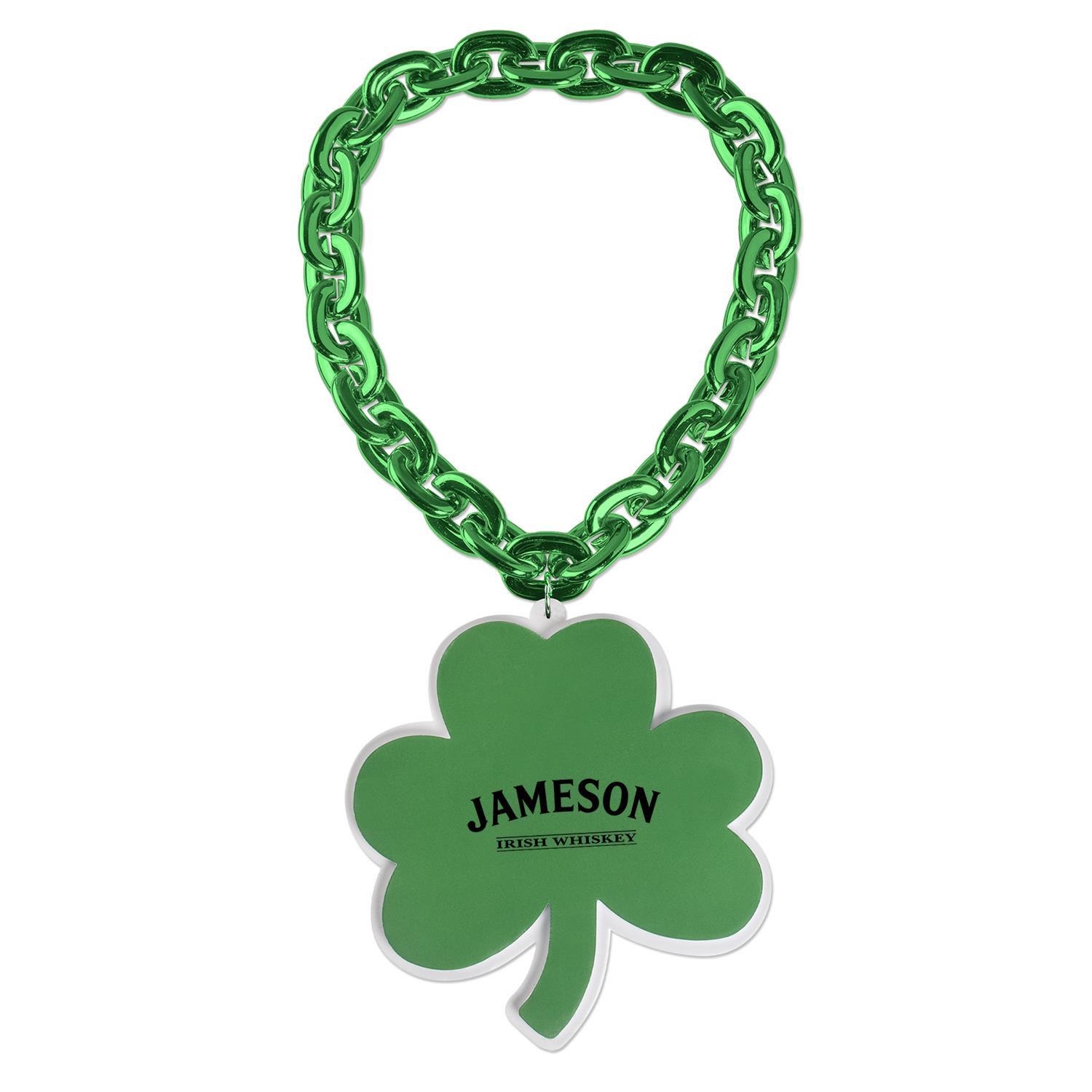 Shamrock EVA Medallion with Jumbo Chain