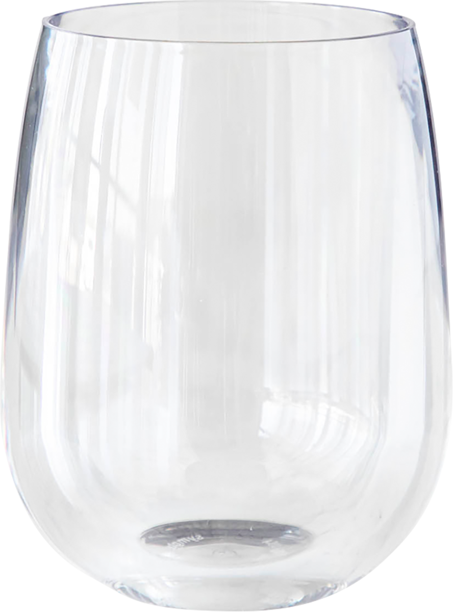 Symglass 12oz Clear Stemless Wine Glass 12
