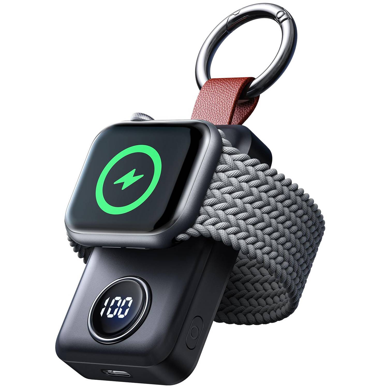 Portable Magnetic Smartwatch Charger Keychain 5