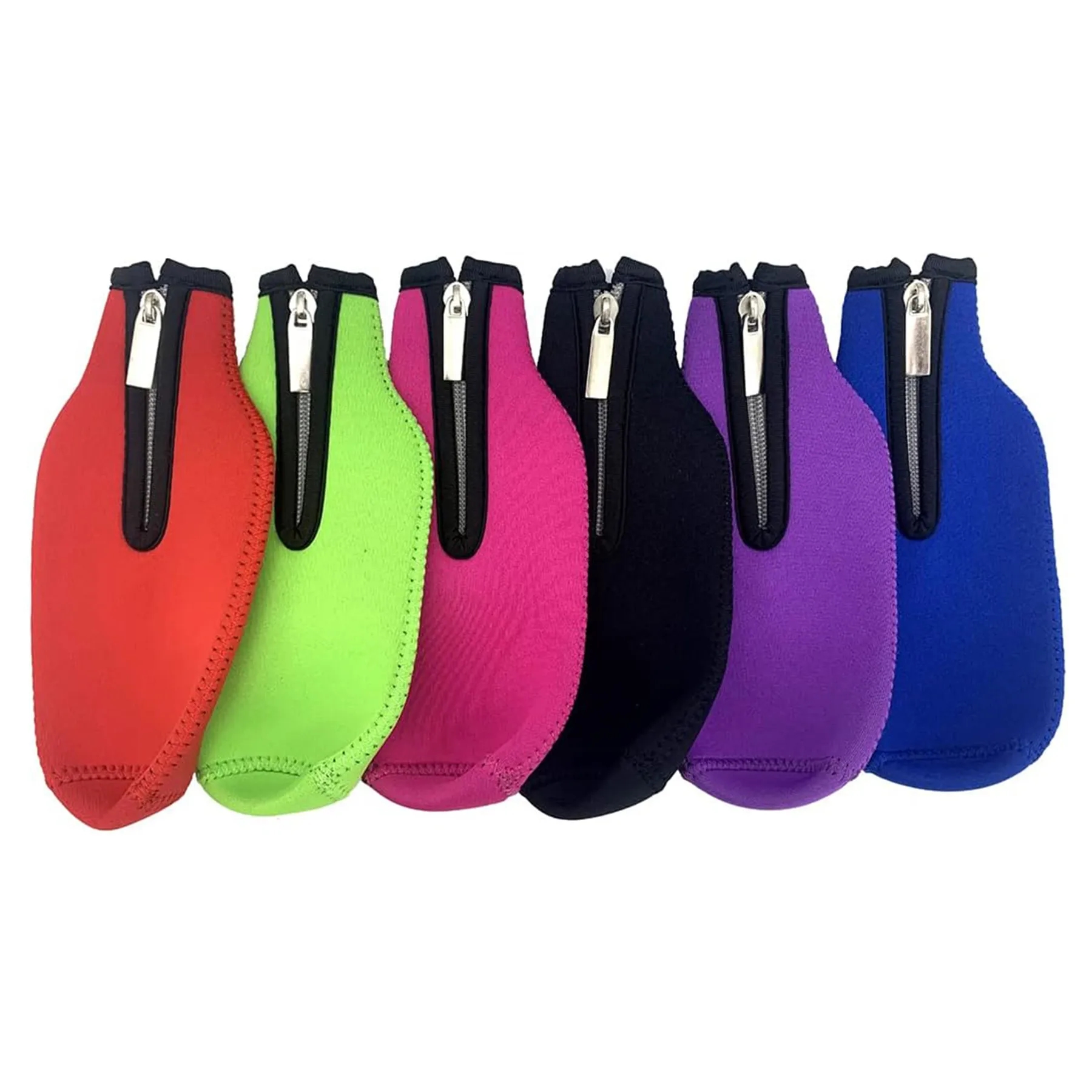 Zipper Beer Coolers Holder Sleeves 4