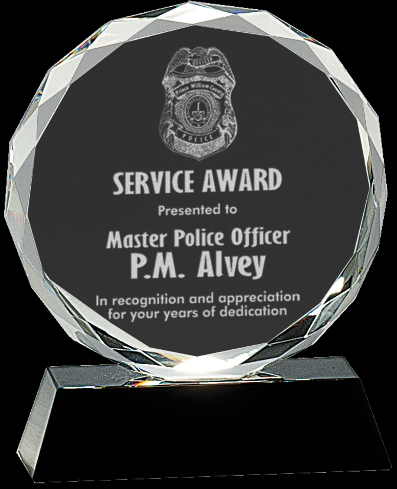Crown Crystal Award 1