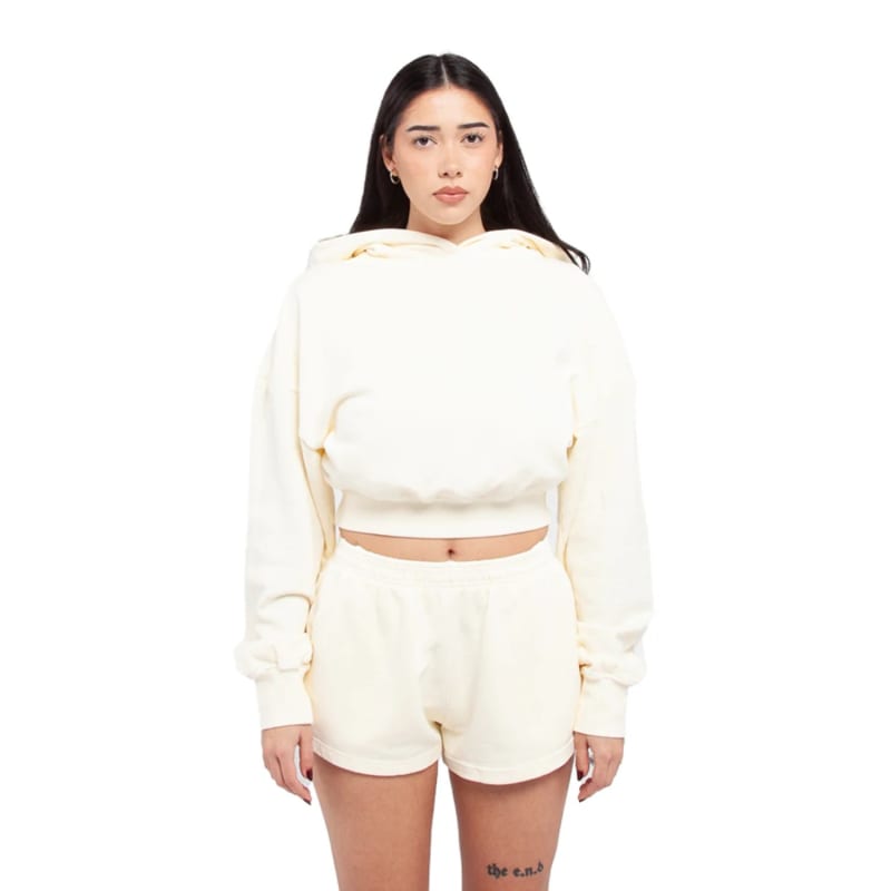 Shaka Wear Ladies' Garment Dye Crop Hooded Sweatshirt, custom hoodie or sweatshirt with logo imprint 18