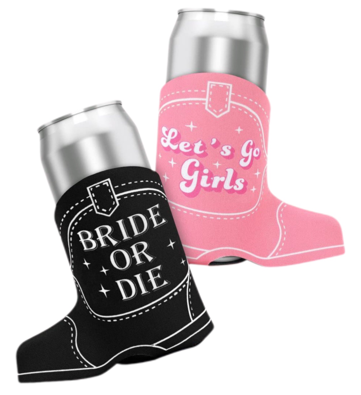 Boot Coolie, custom koozie with logo imprint 2