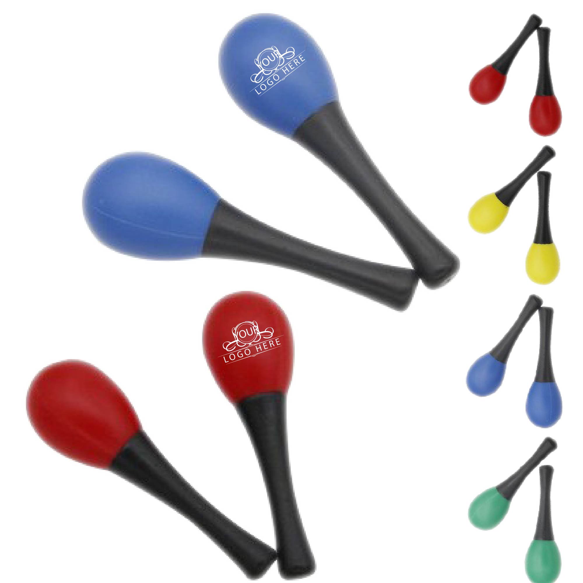 Plastic Egg Maraca Musical Instrument Sand Hammer Toy 1