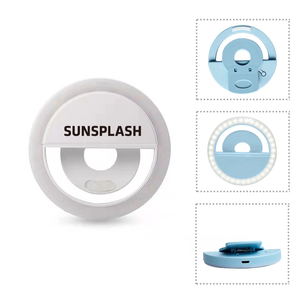 Rechargeable Mobile LED Ring Light 2