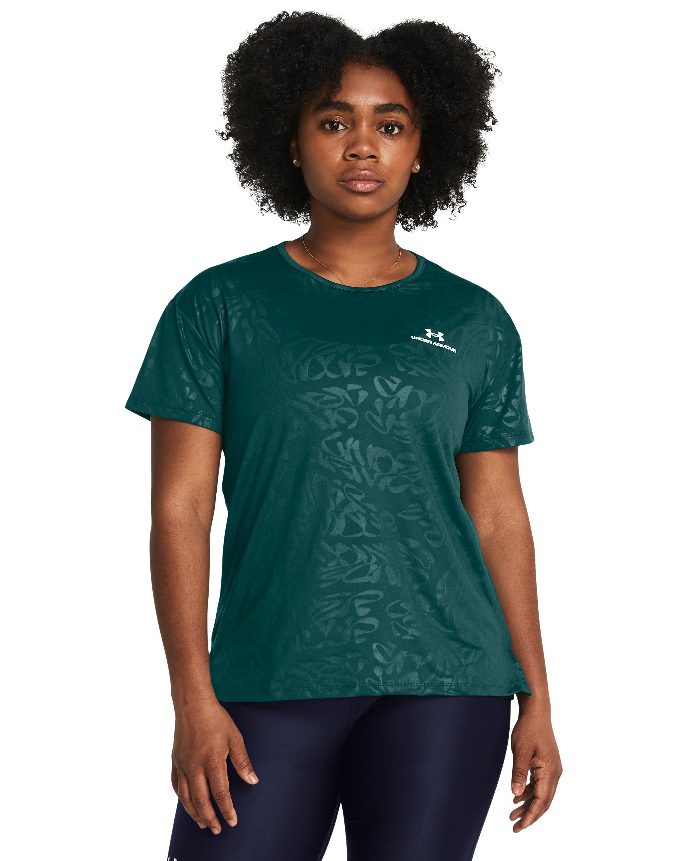 Women's UA Vanish Energy Emboss Short Sleeve 2