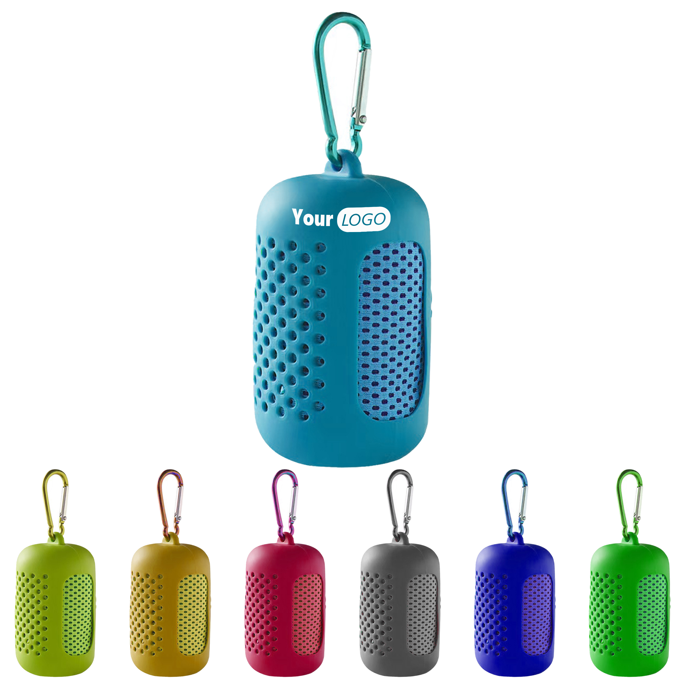 Polyester Personalized Cooling Towel For Hot Days 2