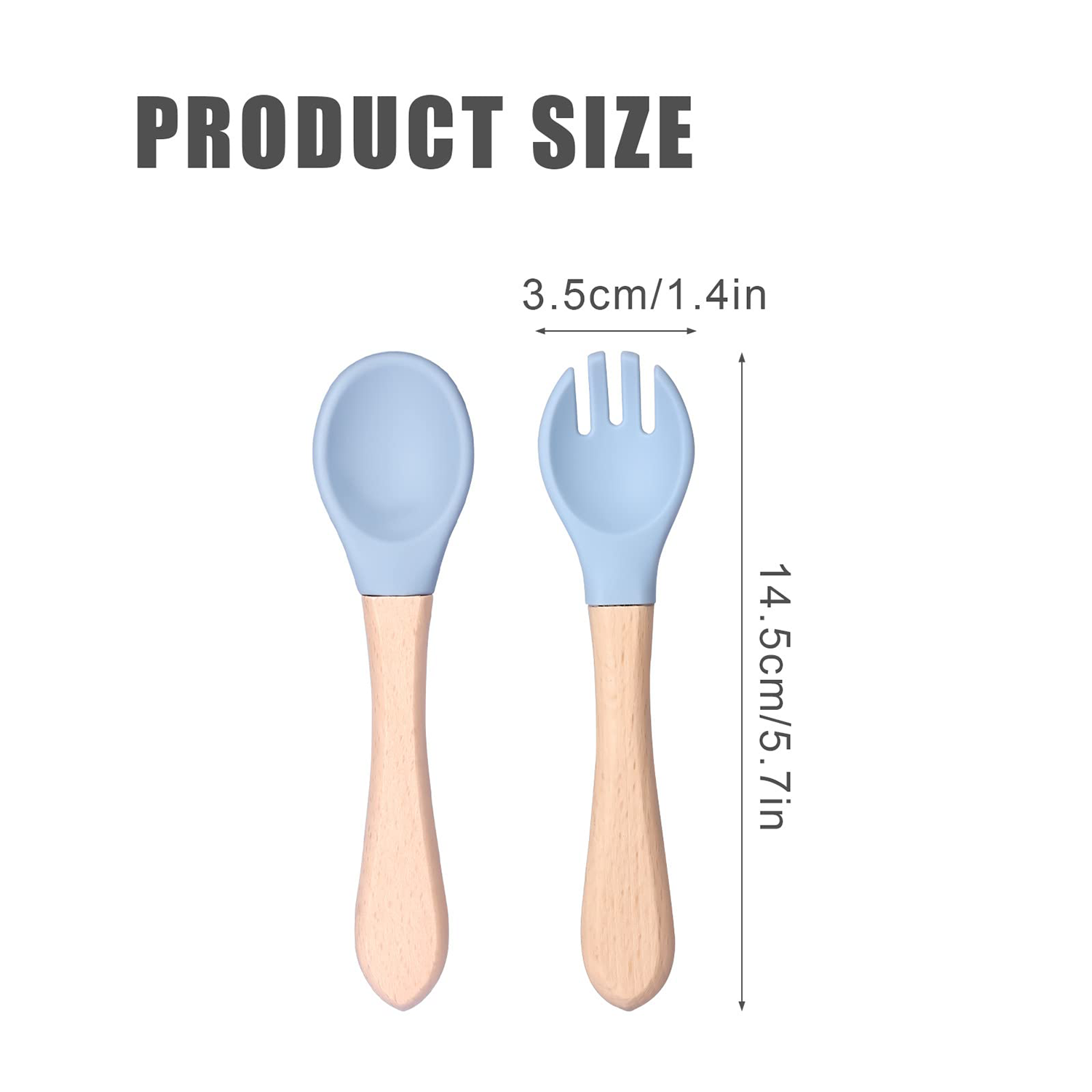 Silicone Baby Utensils Set 2