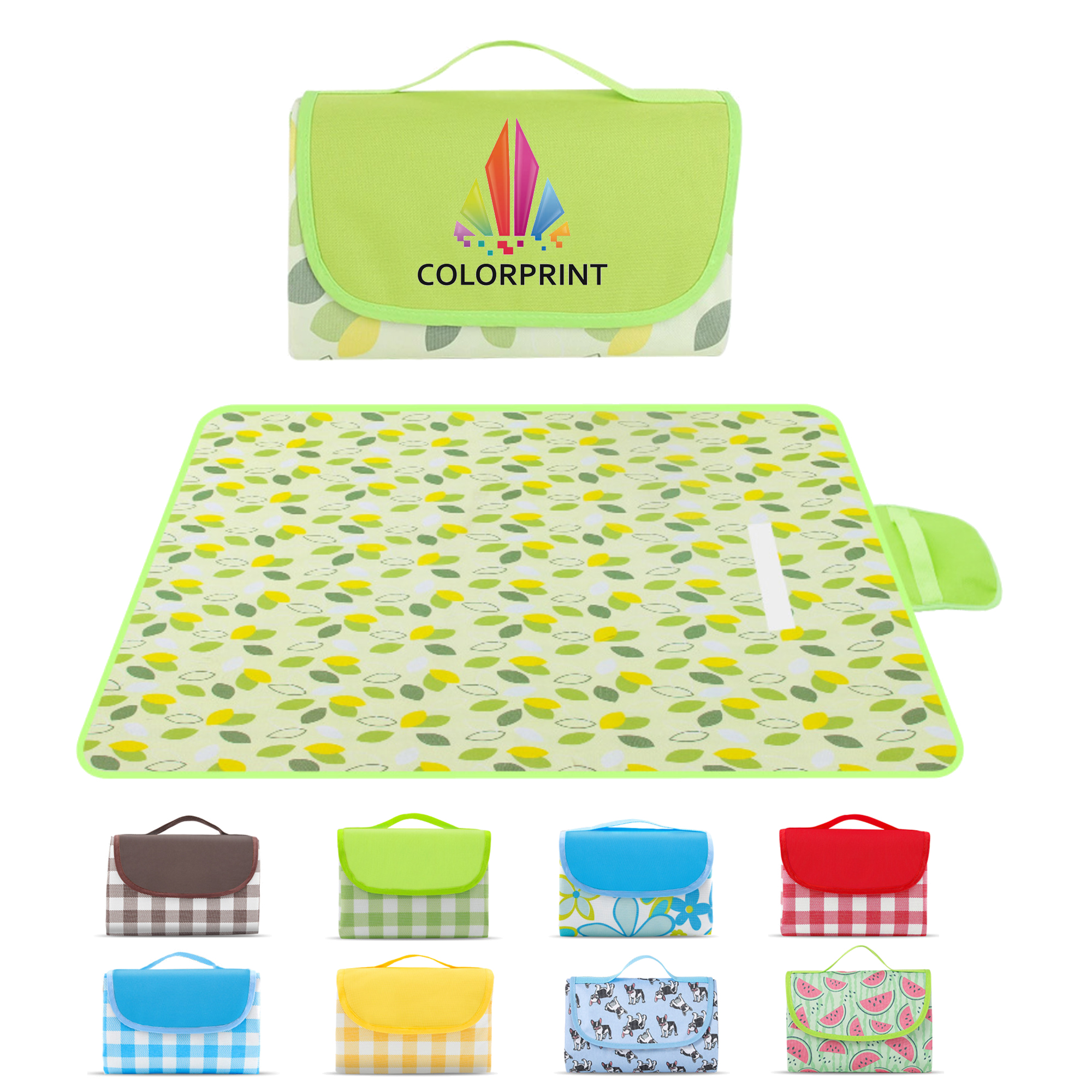 Full Color Picnic Cloth Moisture Proof Mat MOQ 50 5