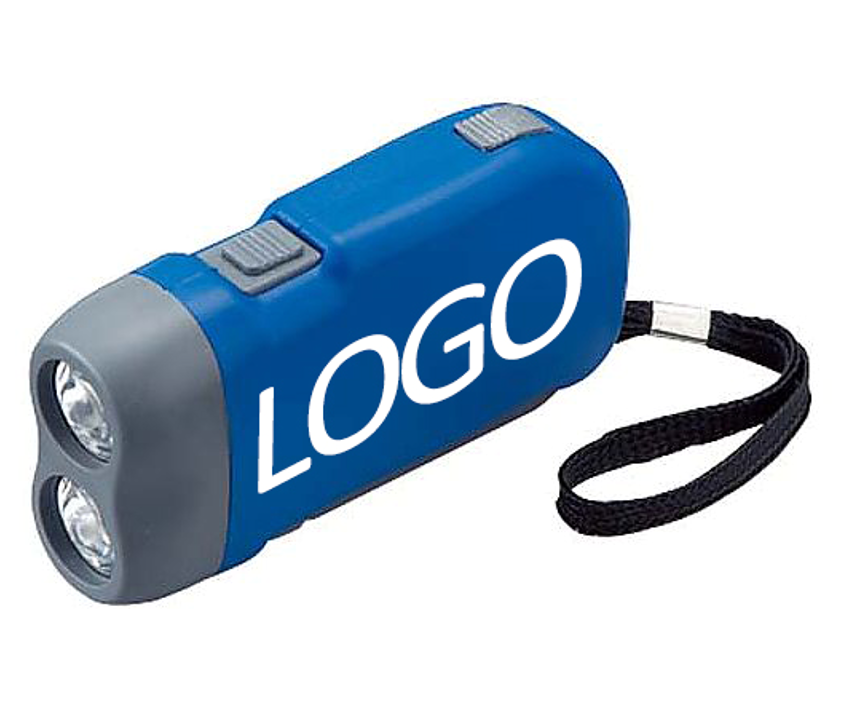 LED Hand Squeeze Flashlight With Wrist Strap 3