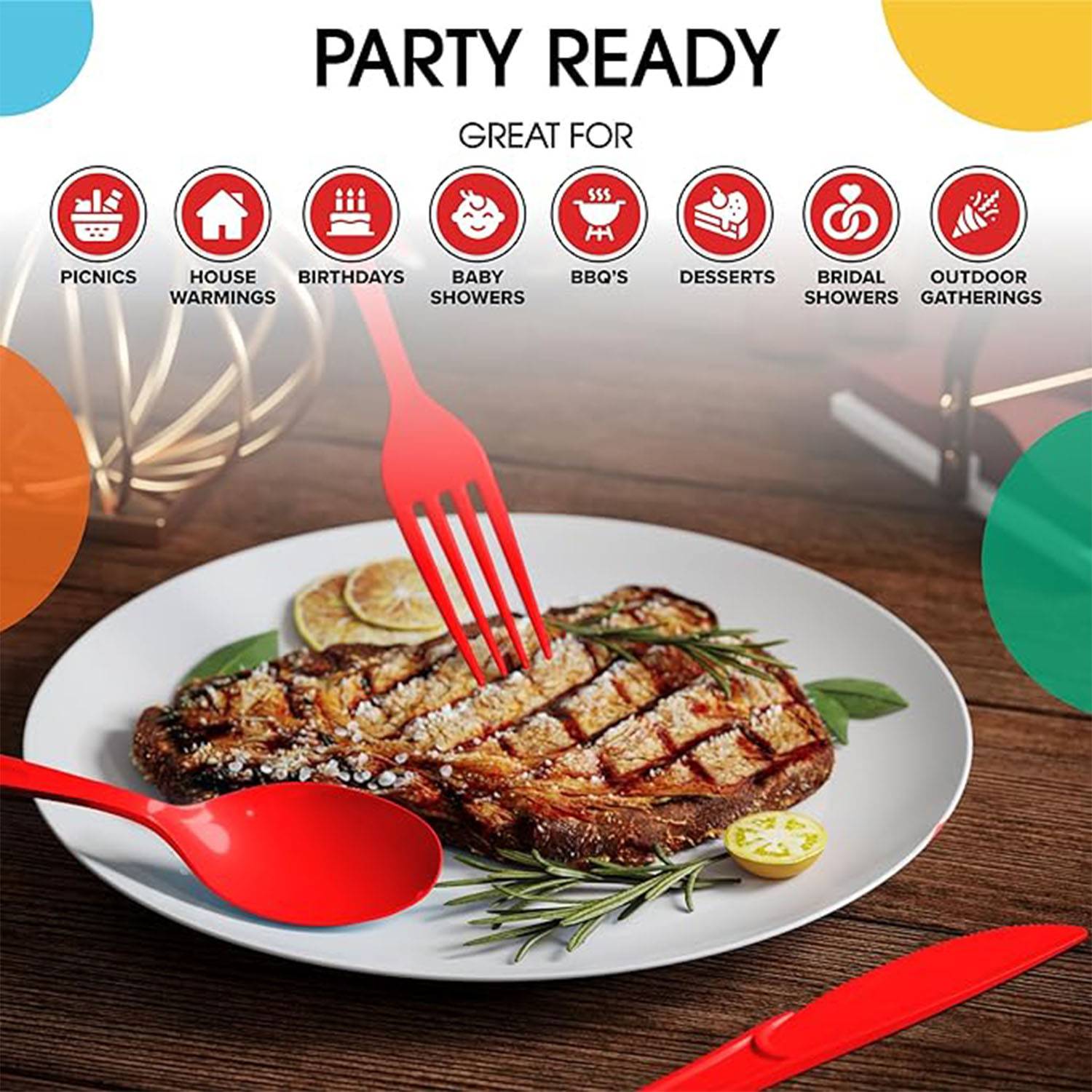 Disposable cutlery set 5