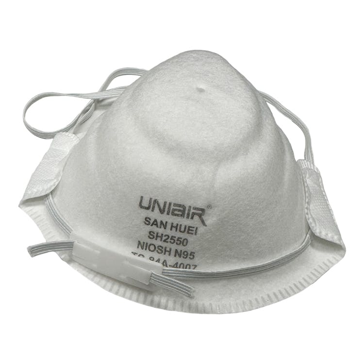 N95 Particulate Respirator Masks - White 2