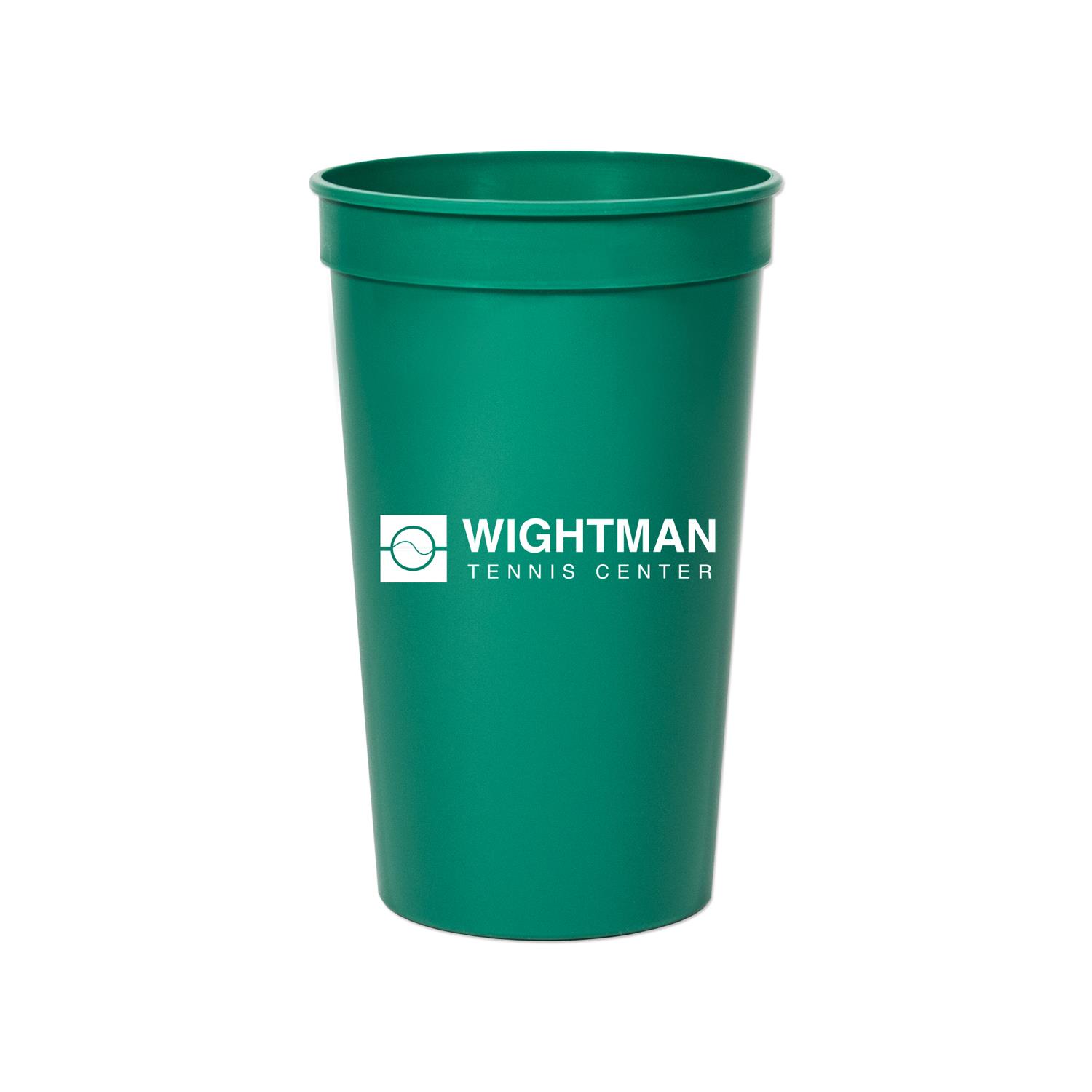22 Oz. Smooth Colored Stadium Cup 1