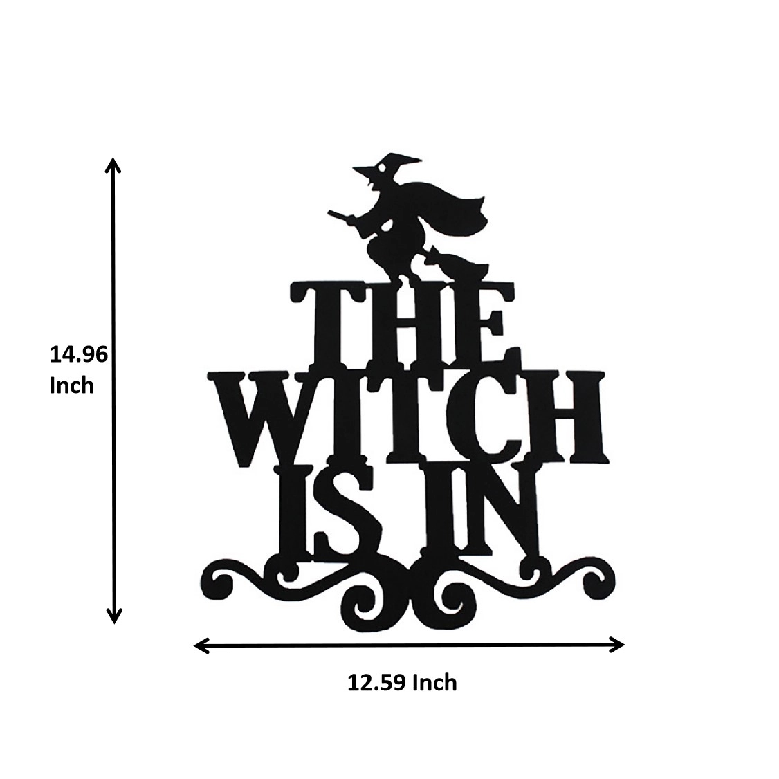 Halloween Hanging Sign Decorations Non-Woven Trick 10