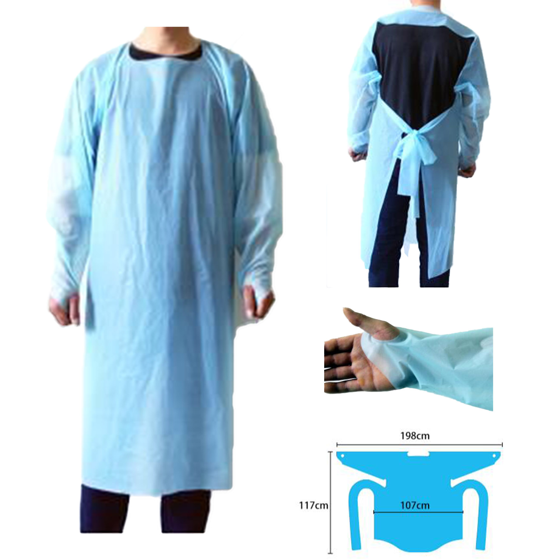 CPEDisposable Isolation Gown 1