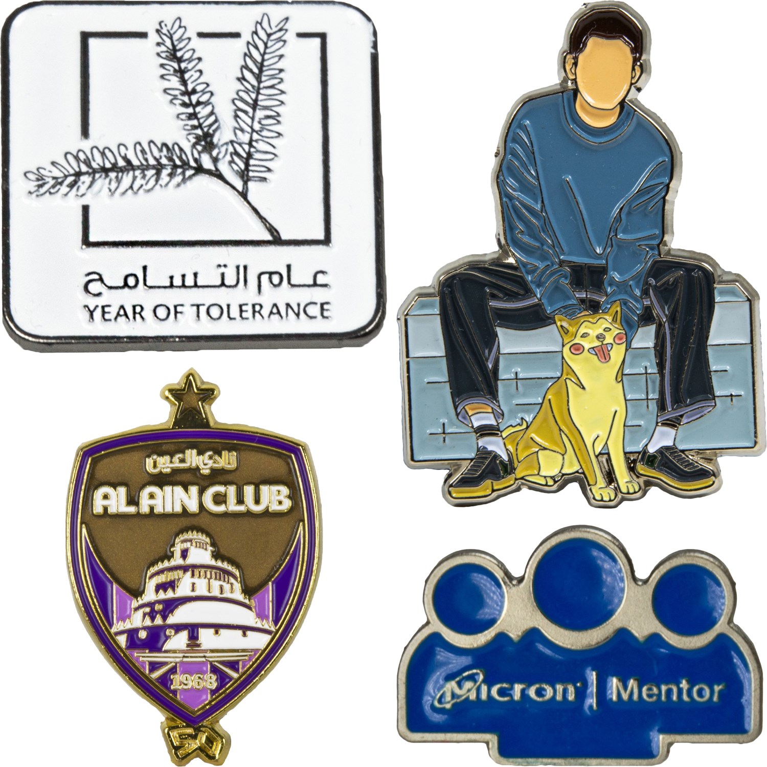 Soft Enamel Custom Lapel Pins with Magnet Backing 5